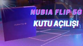 Nubia Flip 5G özellikleri ve kutu açılışı! 5G KATLANABİLİR TELEFON! #nubiaflip5g #asmrunboxing