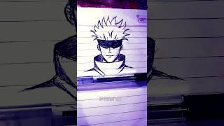 Gojo Drawing  From Jujutsu kaisen #gojo #drawing #viral #trending #shortsfeed