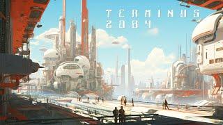 TERMINUS 2084 - Futuristic Sci-Fi Travel Hub Ambience - Ambient Music for Relaxation and Sleep