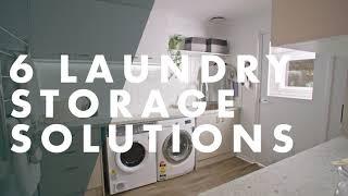 6 Laundry Storage Solutions - Bunnings Warehouse