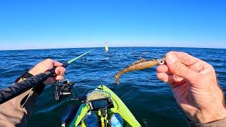 Creek and Ocean Offshore Kayak Fishing For What Ever Bites - South Carolina