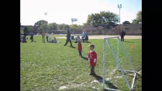 Teddy Plays Goalie