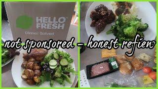 HELLO FRESH REVIEW - NOT SPONSORED - HONEST - THE GOOD AND THE BAD