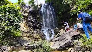 New waterfall at location baheya || Waterfall near hesal more || Trending Waterfall.