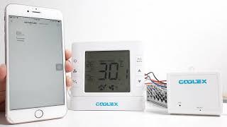 coolex thermostat home auto with wi-fi