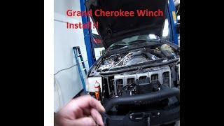 Jeep Grand Cherokee (ZJ) Winch Installation