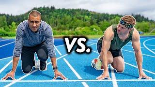 Olympic Distance Runner Attempts FULL DECATHLON! (ft. Ashton Eaton)