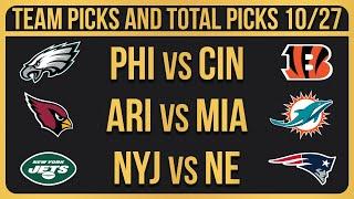 FREE NFL Picks Today 10/27/24 NFL Week 8 Picks and Predictions