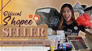 How to START CREATING your own SHOPEE STORE  for beginners |a u r a