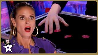 INCREDIBLE!  Close Up Magician Wows Judges on AGT!