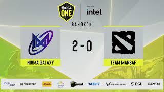 LIVE: Nigma Galaxy vs. Team mansaf - ESL One Bangkok 2024 MESWA Closed Qualifiers - Stream A