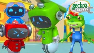 Green is Feeling Blue | Gecko's Garage | Cars & Truck Videos for Kids