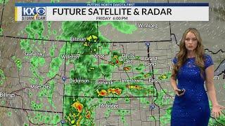 Flash flood style rains for some in this KX News forecast