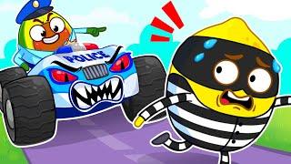 My Daddy is a Policeman | Catch the Thief | Song & Nursery Rhymes + Safety Rules for Kids | PPS