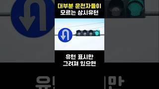 대부분 운전자들이 모르는 상시유턴