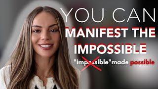 How i manifested the impossible | Anything or anyone is possible when you do this | Manifest your ex