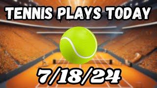 Tennis Picks and Predictions Today 7/18/24