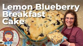 How to make Lemon Blueberry Breakfast Cake