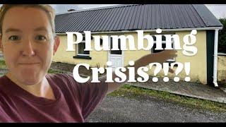 Plumbing NIGHTMARES at my 200 year old Irish Cottage & Homestead  - Episode 70 - Fixing a toilet