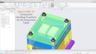 Creo Parametric - Expert Moldbase Extension 10.0 - Improved Component Handling