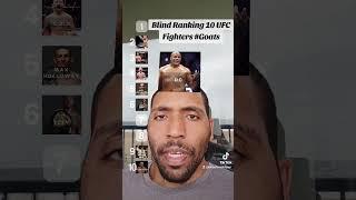 Blind Ranking 10 UFC G.O.A.Ts #UFC #MMA #KingOfCrackdown #BlindRank #goat