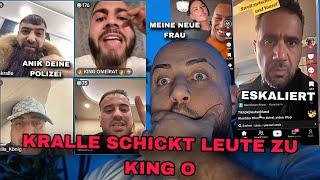 PAPAKRALLE SCHICKT LEUTE ZU KING O  POLIZEI VOR TÜR