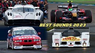 BEST MOTORSPORT SOUNDS OF 2023 | Huayra R, Matra, RSR, V10, V12, Rally, STW, F1, GT1, GT2, ...