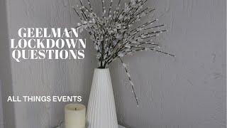 Geelman Lockdown Full Q & A || All Things Events By Losi.