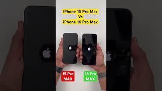 iPhone 15 Pro Max VS iPhone 16 Pro Max Comparison