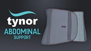 Tynor Abdominal Support (A01) for abdominal support and compress the abdominal muscles