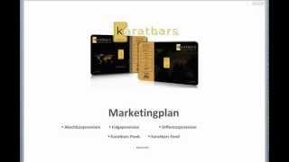 Karatbars International GmbH - Livemitschnitt Webinar