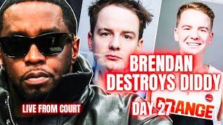 Live From Diddy Trial: Brendan Paul Just DESTROYED Diddy’s Whole Defense. Rico Proven 100%