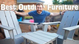 The BEST Outdoor Furniture - Polywood Adirondack Chair Review