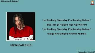 [영앤리치 컴필] Givenchy & Balenci' - UNEDUCATED KID,Royal 44,Louie,수퍼비 (SUPERBEE) [YNR VS ALL]│가사, Lyrics