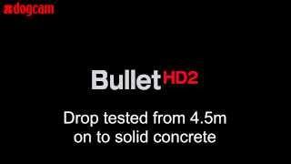 Dogcam Bullet Camera HD 2 drop tested from 4.5m on to concrete