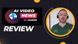 AI Video News Maker Review + 4 Bonuses To Make It Work FASTER!