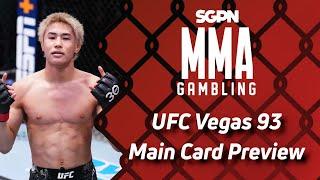 UFC Vegas 93 Main Card Preview, Predictions, and Picks (Ep588)