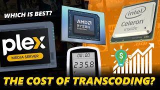 PLEX NAS - How Much Power Does Transcoding REALLY Use?