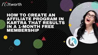 How to Create a Makeshift Affiliate Program in Kartra