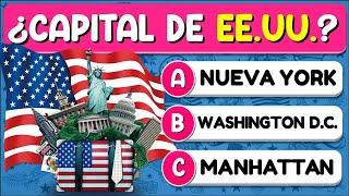 ¿Cuánto Sabes de "ESTADOS UNIDOS"?  | Test de 31 Preguntas | Quiz/Trivia