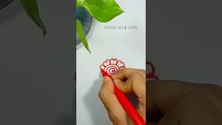 One line art #youtubeshorts #short #komal art and craft //please like comment share and subscribe 
