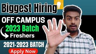 Biggest Off Campus Hiring | Latest Hiring | 2021 | 2022 | 2023 Batch | Fresher | Kn Academy Jobs