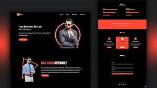 How to Create a Responsive Portfolio Website using HTML CSS