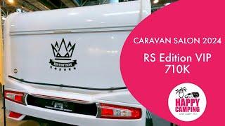 Caravan Salon 2024 - RS Edition VIP 710 K Familien Caravan | Happy Camping