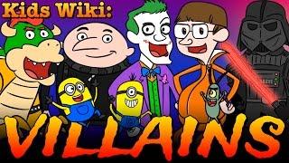 Villains + Superheroes + Super Powers + Minions & Spiderman! | Wiki for Kids at Cool School