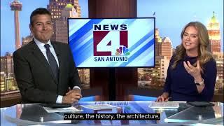 New anchor's first newscast as part of the News 4 San Antonio team