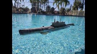 OTW Seehund RC submarine model overview