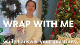 Doing Christmas Things While Answering Your Questions