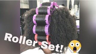 ROLERSET ON NATURAL HAIR   (URSHAIRCARE)