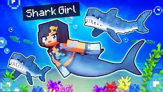 Return of my SHARK GIRL In Minecraft!